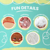 Snugarooz Pancake & Syrup Plush Duo Dog Toy
